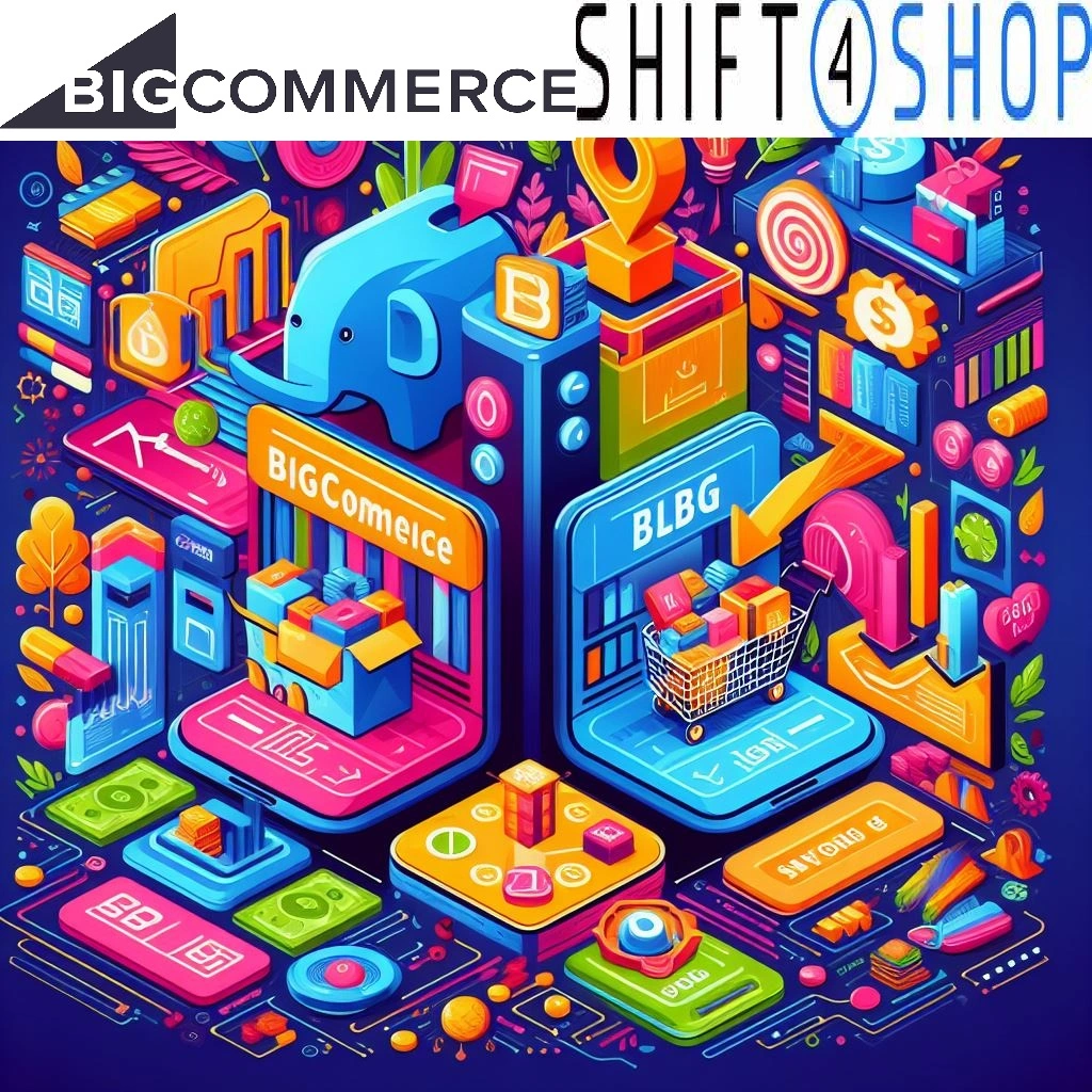Pricing tiers, summary and table (BigCommerce vs Shift4shop)